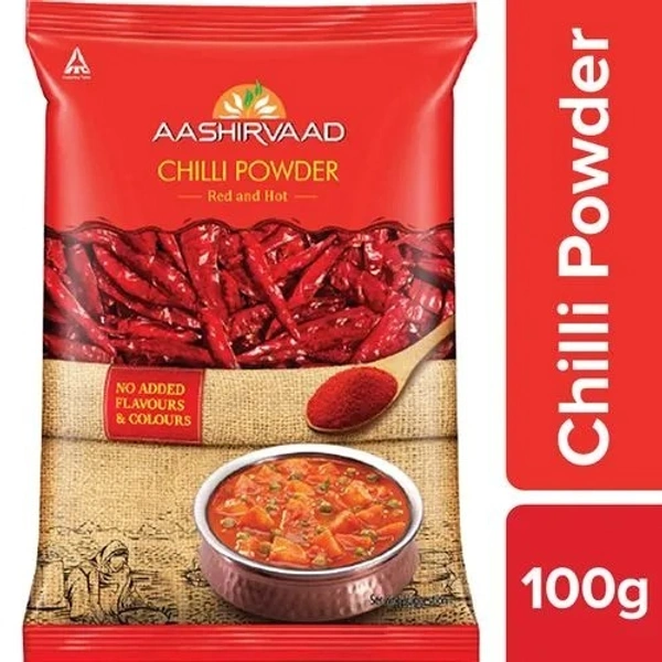 Aashirvaad Chilli Powder : 100 gms - 100 gms