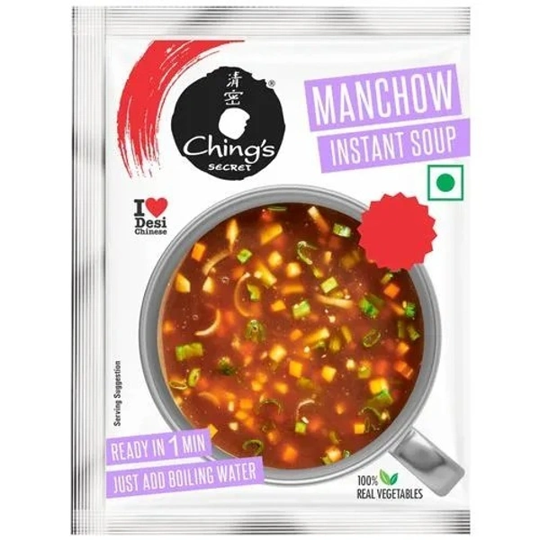 Ching'S Secret Manchow Instant Soup, 15 g Pouch - 55 gms