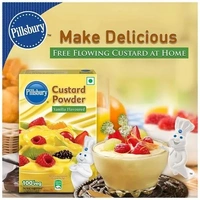 Pillsbury Custard Powder - Vanilla Flavour, 100 g Carton - 100 GMS