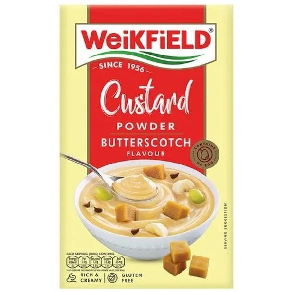 Weikfield Custard Powder Butterscotch, 75 g Carton - 75 gms, Butterscotch