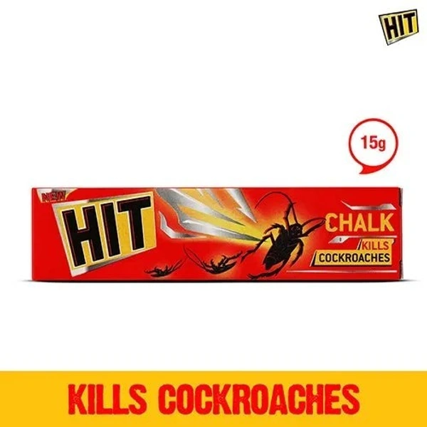 HIT Chalk Cockroach Killer, 1 pc Carton - 15 gms