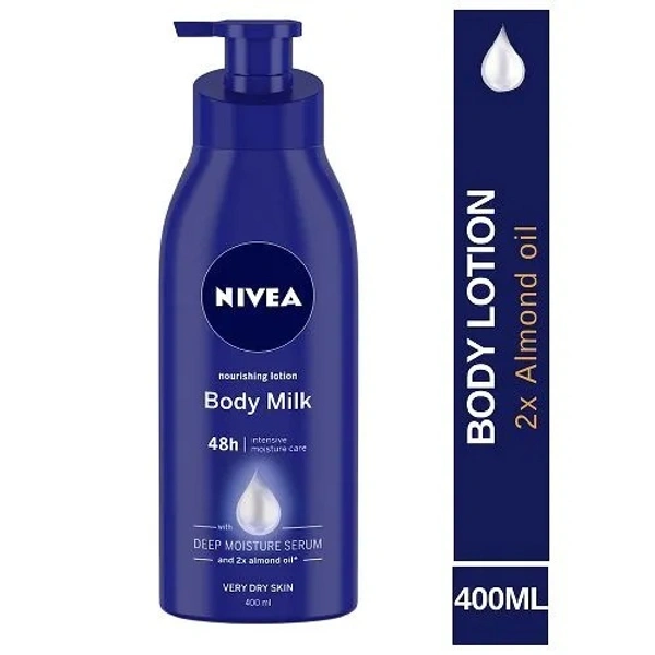 Nivea Body Milk Nourishing Lotion : 600 ml - 600 ml