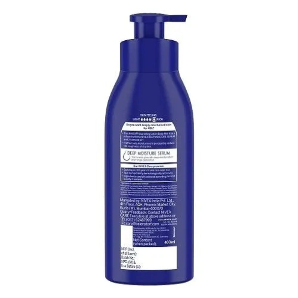 Nivea Body Milk Nourishing Lotion : 600 ml - 600 ml