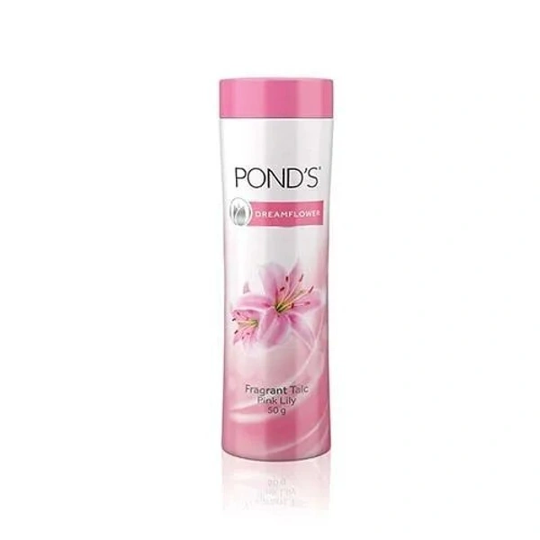Pond's Dreamflower Fragrant Talcum Powder - : 50 GMS - 5O GMS, Pink Lily