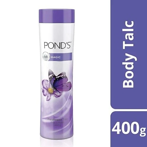 Pond's Magic Freshness Talc : 400 gms - 400 gms, Acacia Honey