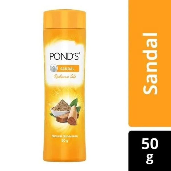 Pond's Sandal Radiance Talcum Powder - 300 GMS - 50 GMS, Sandal Radiance