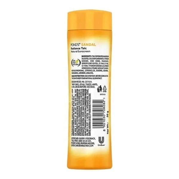 Pond's Sandal Radiance Talcum Powder - 300 GMS - 100 GMS