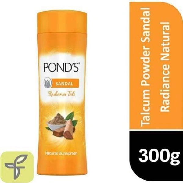 Pond's Sandal Radiance Talcum Powder - 300 GMS - 300 GMS