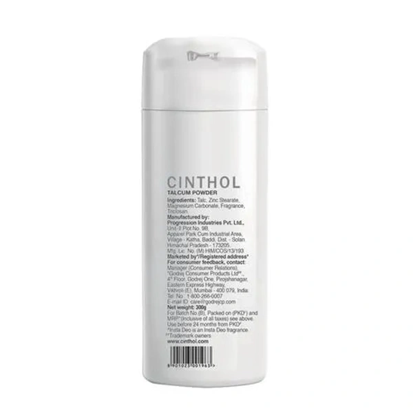 Cinthol Insta Deo Talc  300 g - 300 GMS