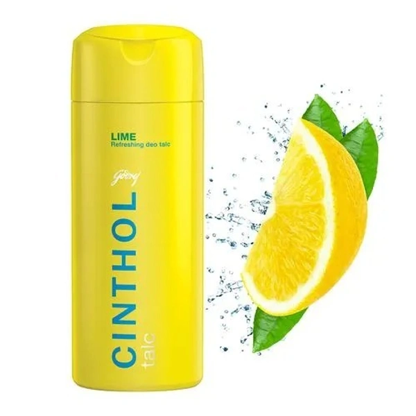 Cinthol Deo Talc - Lime Citrus Fragrance, 300 g - 300 GMS