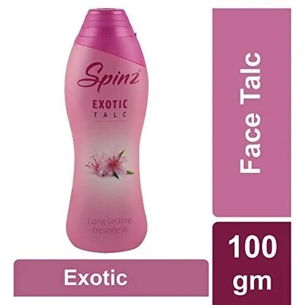 Spinz Talcum Powder - Exotic, 400 g - 100 gms