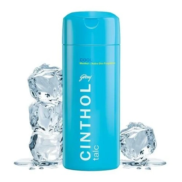 Cinthol Cool Talc - Cooling Effect With Menthol, Active De, 300 g - 300 GMS