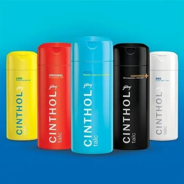 Cinthol Cool Talc - Cooling Effect With Menthol, Active De, 300 g - 300 GMS