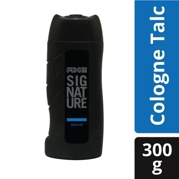 Axe Signature Denim Cologne Talc, 300 g - 300 GMS