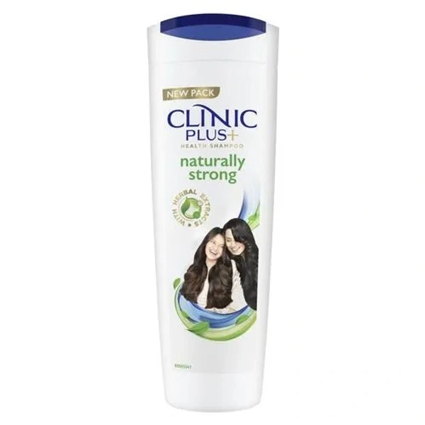 Clinic Plus Naturally Strong Health Shampoo - with Herbal Extracts, 340 ml - 340 ML
