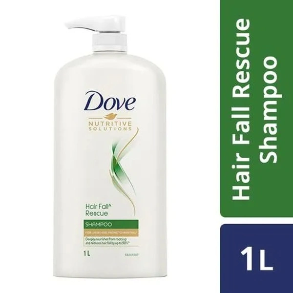 Dove Hair Fall Rescue Shampoo 1 L - 1 LITRE, Hair Fall Rescue