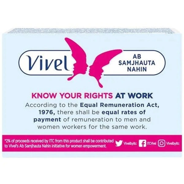 Vivel Aloe Vera Soap 150 g (Pack of 4) - 150 g (Pack of 4)