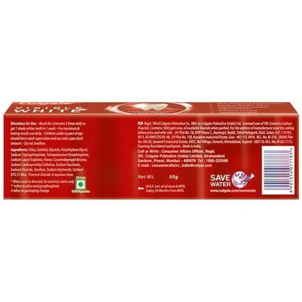 Colgate Visible White Toothpaste : 200 gms - 200 GMS, Visible White