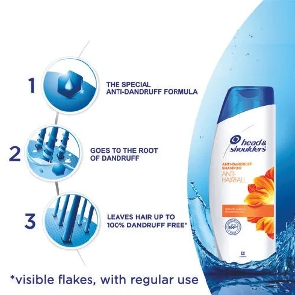 Head & shoulders Anti-Dandruff Shampoo - Anti Hairfall, 650 ml - 650 ML, Anti Hairfall