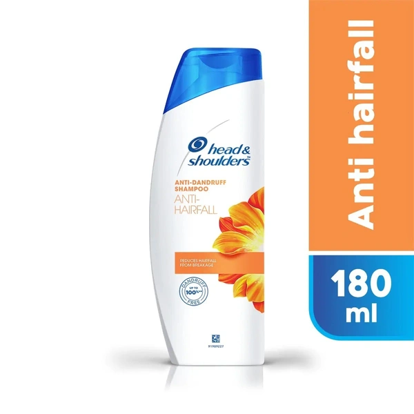 Head & shoulders Anti-Dandruff Shampoo - Anti Hairfall, 72 ml - 180 ML, Anti Hairfall