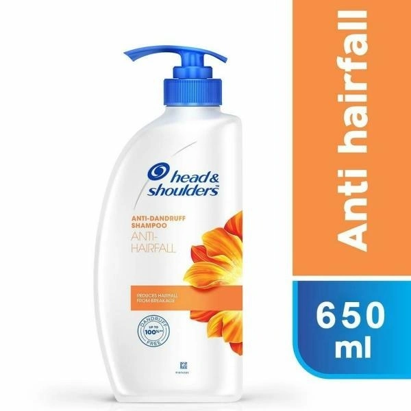 Head & shoulders Anti-Dandruff Shampoo - Anti Hairfall, 650 ml - 650 ML, Anti Hairfall