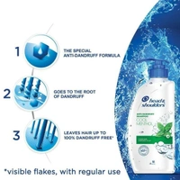 Head & shoulders Cool Menthol Anti-Dandruff Shampoo 650 ML - 650 ML, Cool Menthol