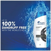 Head & shoulders Silky Black Anti-Dandruff Shampoo  650ml - 650 ML, Silky Black