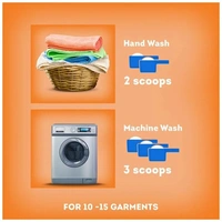 Surf Excel Quick Wash Detergent Powder, 65 g Pouch - 500 GMS