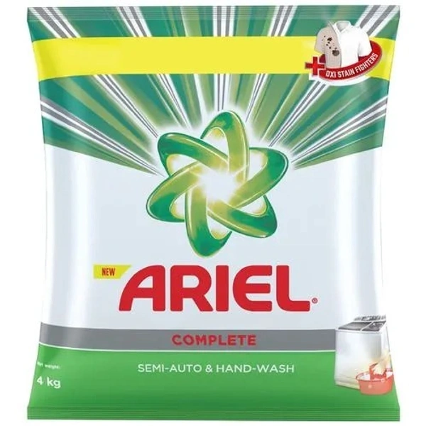 Ariel Complete Detergent Washing Powder, 4 kgs  - 4 KGS