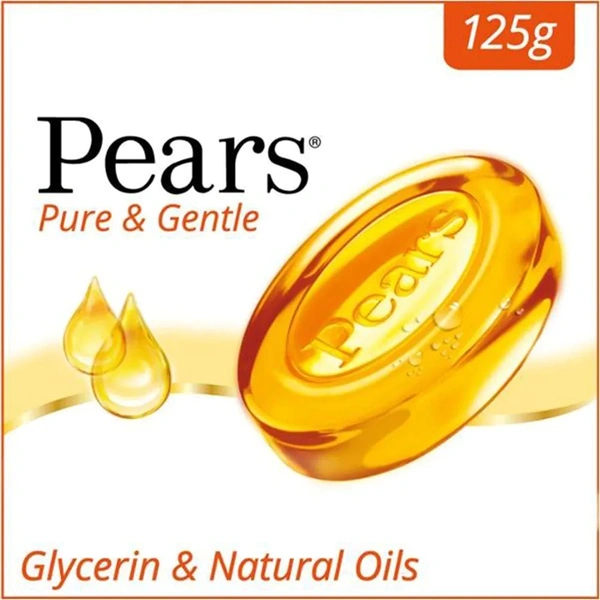 Pears Pure & Gentle Soap, 120 gm - 120 Gms, Pure & Gentle