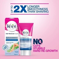 Veet Hair Removal Cream - Sensitive Skin : 100 gms - 100 gms, Sensitive Skin