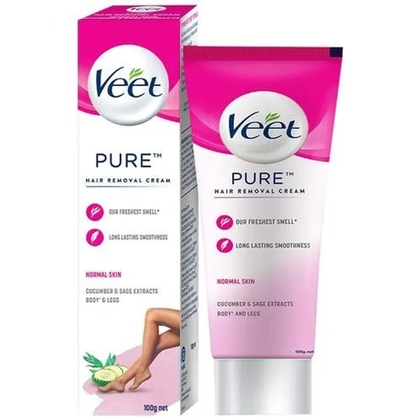 Veet Pure Hair Removal Cream - For Women 100 g - 100 gms, Normal Skin