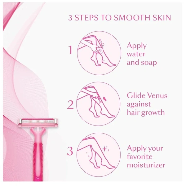 Gillette Venus Hair Removal Razor - Provides Smooth Skin, For Women, 1 pc - 1 pc