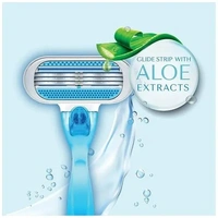Gillette Venus Aloe Vera Razor Blades - Smooth, For Women  2 pcs - 2 pcs, Aloe Vera