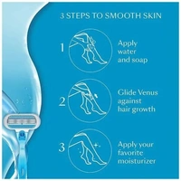 Gillette Venus Hair Removal Razor - With Aloe Vera, Provides Soft Skin, For Women, 1 pc - 1 PC