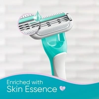 Gillette Venus Women’s Razor - Skin Essence Glidestrip, Scented Handle, For Painless Hair Removal, 1 pc - I PC, Skin Essence