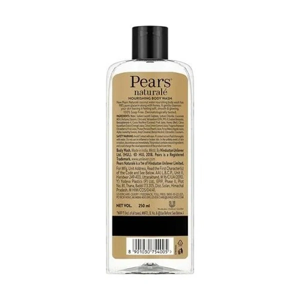 Pears Naturale Nourishing Coconut Water Bodywash, 250 ml - 250 ml, Nourishing Coconut
