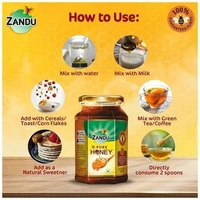 Zandu Pure Honey - No Added Sugar, 250 g - 250 GMS
