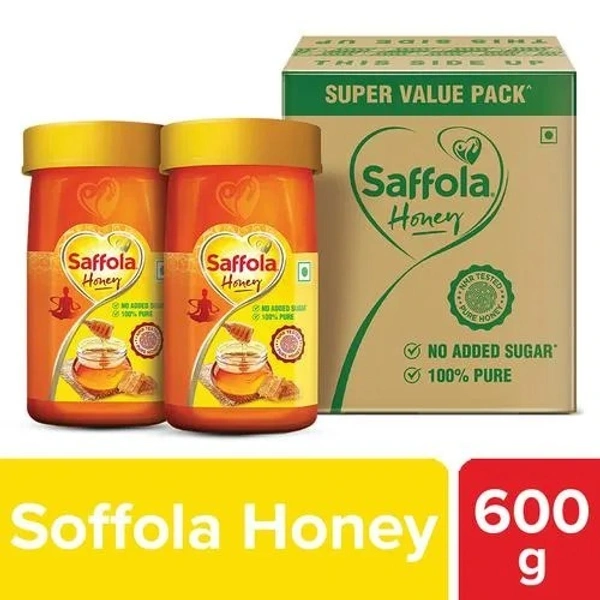Saffola Pure Honey, 600 gms - 600 gms