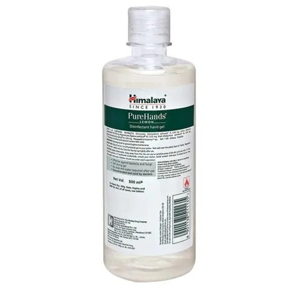 Himalaya Wellness Hand Sanitizer - Pure Hands, 500 ml - 500 ml, Lemon