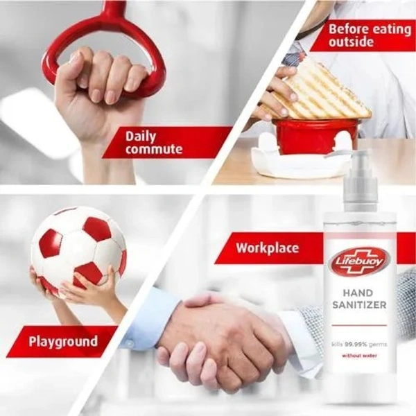 Lifebuoy Hand Sanitizer 500 ml Bottle - 190 ml