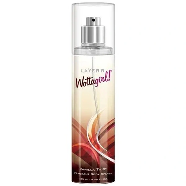 Layer'r Wottagirl Pink Angel Body Spray : 135 ml - 135 ML, Vanilla Twist