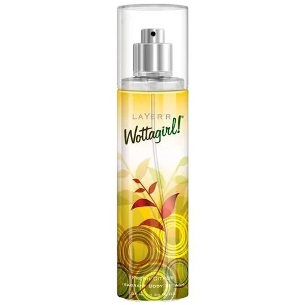 Layer'r Wottagirl Pink Angel Body Spray : 135 ml - 135 ML, Fresh Citrus