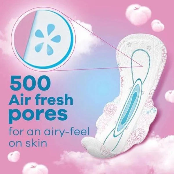 Whisper Ultra Soft Air Fresh Sanitary Pads - XL, 15 pcs - XL, 15 pcs