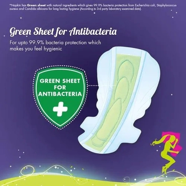 Sofy Anti-Bacteria Overnight Pads - XXL, 20 pcs Pouch - XXL, 10 PCS