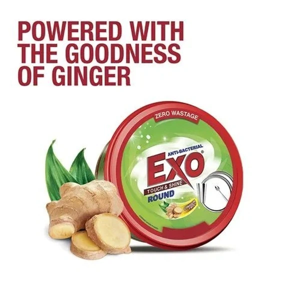Exo Dishwash Bar - Anti-Bacterial, Round, 700 g  - 700 gms