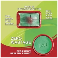 Exo Dishwash Bar - Anti-Bacterial, Round, 700 g  - 700 gms
