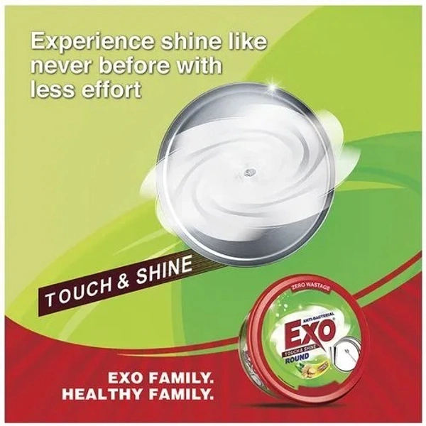 Exo Dishwash Bar - Anti-Bacterial, Round, 700 g  - 700 gms