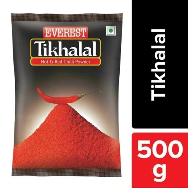 Everest Tikhalal Chilli Powder : 500 gms - 500 GMS