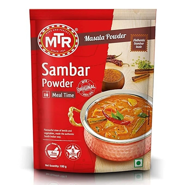 MTR Sambar Powder : 100 gms - 100 GMS